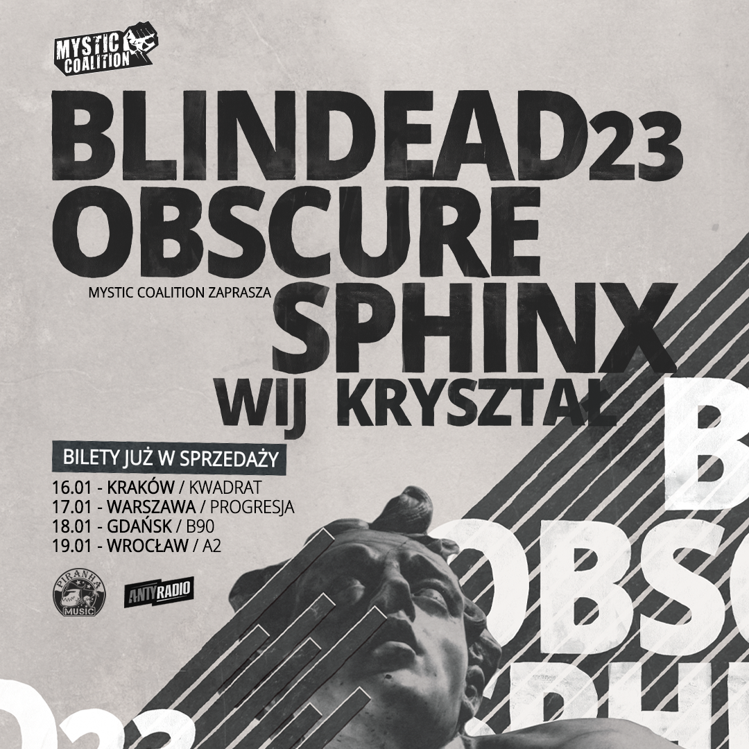 Blindead 23 + Obscure Sphinx + Wij + Kryształ